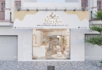 Bản thiết kế Spa Nàng Sen Tại Dĩ An, Hồ Chí Minh - Bình Dương Cũ