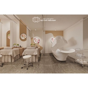 Kinh nghiệm thi công nội thất spa giúp không gian đẹp và hút khách