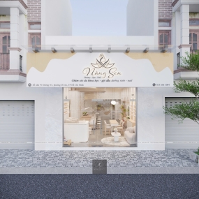 Bản thiết kế Spa Nàng Sen Tại Dĩ An, Hồ Chí Minh - Bình Dương Cũ