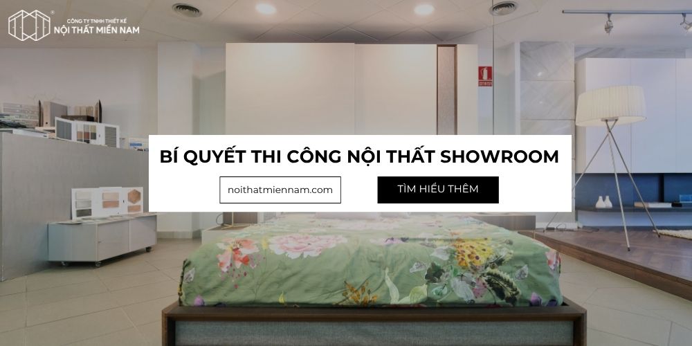 Bí quyết thi công nội thất showroom giúp tăng hiệu quả trưng bày