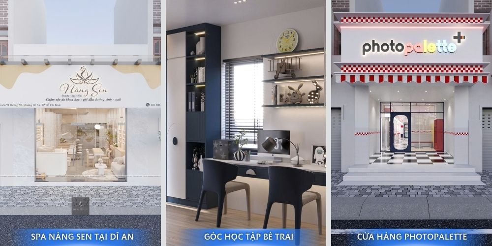 Một số dự án thi công nội thất tiêu biểu