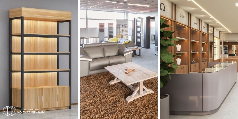 Nội thất showroom cơ bản