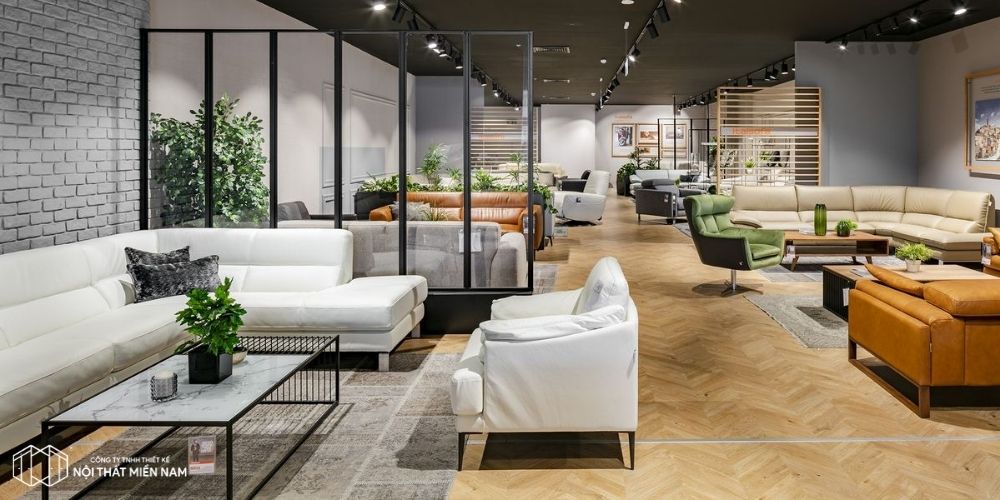 Nội Thất Showroom được thiết kế và sắp xếp khoa học