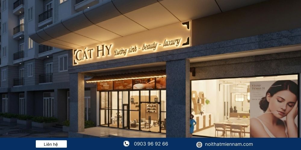 Nôi Thất Miền Nam thi công trọn gói nội thất spa