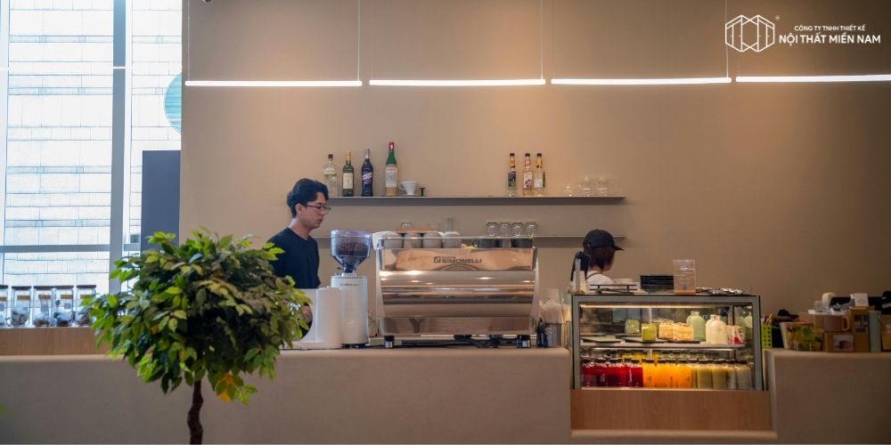 Tối ưu công năng nội thất để việc vận hành quán hiệu quả